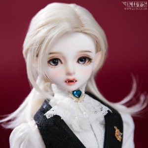 娃娃假发 KDW 606 Milky White