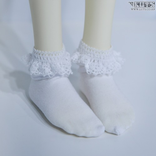 娃娃饰品 SDF Lace Socks White
