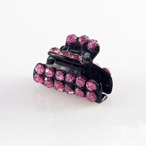 娃娃饰品 SQUARE ACRYLIC CLAWCLIP PINPINK