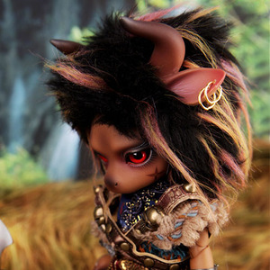 娃娃Zuzu Delf BULL Head Limited