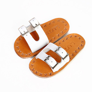 娃娃用品 SBS 07 BUCKLE SLIPPER Ivory