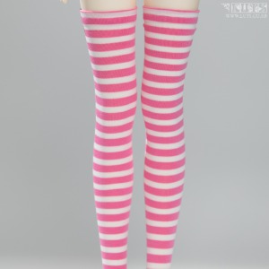 娃娃饰品 SDF Stripe Stocking Pink