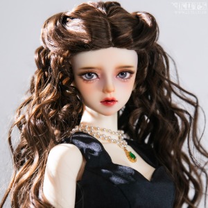 娃娃假发 SDW 608 Soft Black