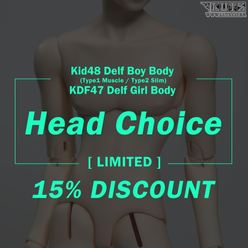 娃娃 Kid 47&amp;48 Delf Limited Head Choice 15% OFF